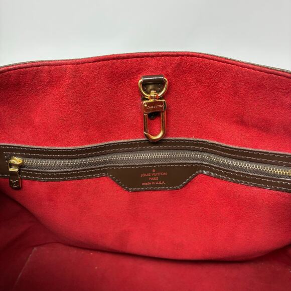 Louis Vuitton Hampstead MM tote bag in Damier Ebene canvas - Picture 16 of 16